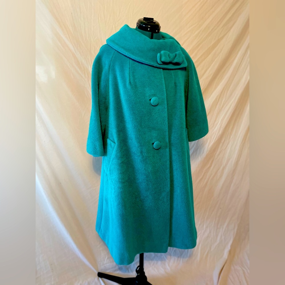 Blue Lilli Ann Swing Coat